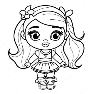 Baby Bratz Fashionista Coloring Page 61963-49684