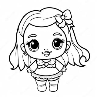 Cute Baby Bratz Doll Coloring Page 61964-49686