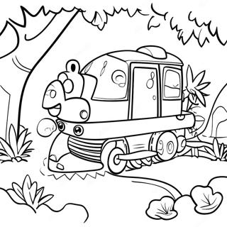 Jungle Junction Coloring Page 61993-49703