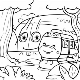 Jungle Junction Coloring Page 61993-49704