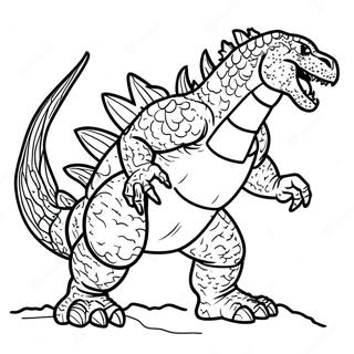 Godzilla Coloring Page 61-51