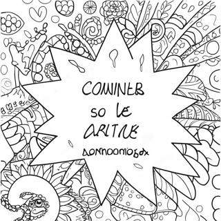 Colorful Anti Drug Message Coloring Page 62004-49721