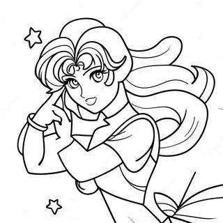 Sailor Jupiter Coloring Pages