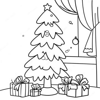 German Christmas Tree Coloring Page 62103-49795