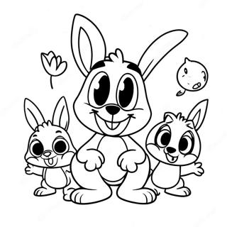 Baby Looney Tunes Characters Coloring Page 62133-49818