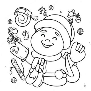 Christmas Thank You Coloring Page 62153-49838