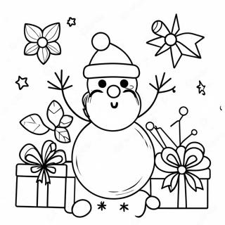 Christmas Thank You Coloring Page 62153-49839