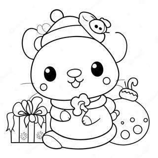 Christmas Sanrio Characters Coloring Page 6216-5069