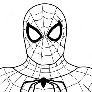 Spiderman Christmas Coloring Pages