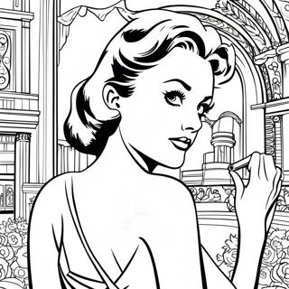 Classic Movie Poster Coloring Page 62264-49921