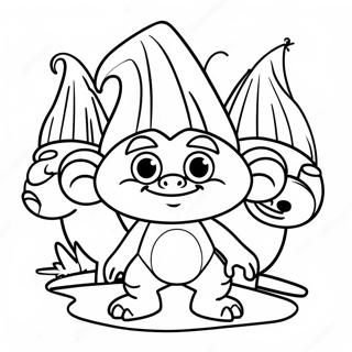 Trolls World Tour Coloring Page 6226-5080