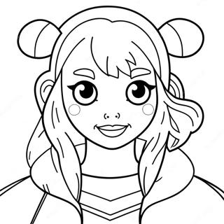 Monster Girl Coloring Page 62273-49932