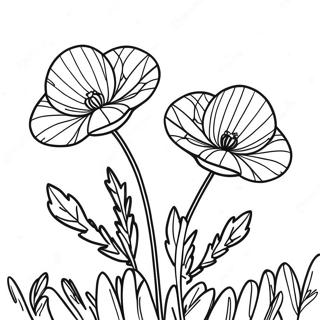 Poppy And Branch Dancing Coloring Page 6227-5089