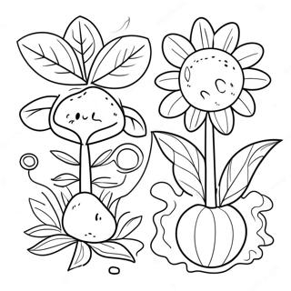 Plant Life Cycle Coloring Page 62283-49939