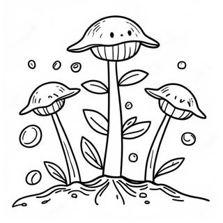 Colorful Seed Germination Coloring Page 62284-49944