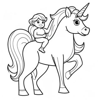 Colorful Centaur Characters Coloring Page 62334-49981