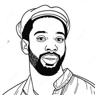 Brent Faiyaz Coloring Page 62363-49998