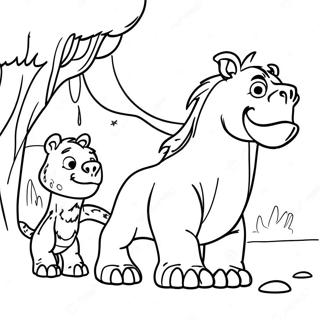 Ice Age Coloring Page 6236-5083