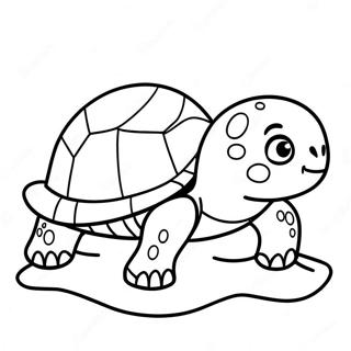 Cute Baby Sea Turtle Coloring Page 62374-50017