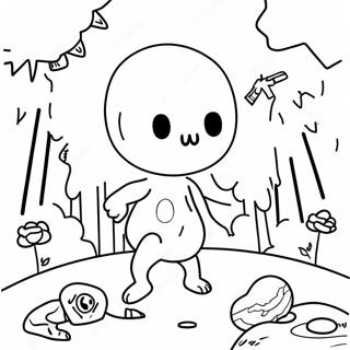 Last On Earth Coloring Page 62383-50015