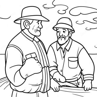 Fishers Of Men Coloring Pages