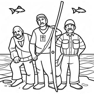 Fishers Of Men Coloring Page 62403-50030