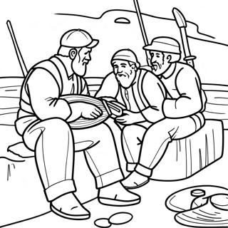 Fishers Of Men Coloring Page 62403-50031