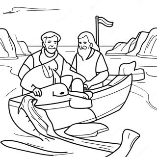 Fishers Of Men Coloring Page 62403-50032