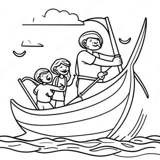 Joyful Fishers Of Men Coloring Page 62404-50034