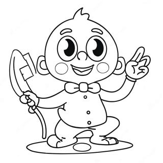 Fun Simon Character Coloring Page 62414-50041