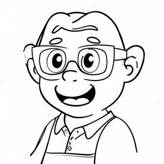 Fun Simon Character Coloring Page 62414-50042