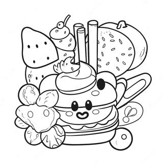 Disney Food Coloring Page 62453-50075