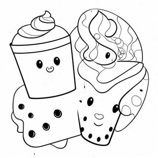 Colorful Disney Treats Coloring Page 62454-50080