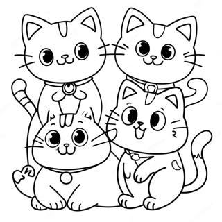 Playful Kid E Cats Coloring Page 62474-50094