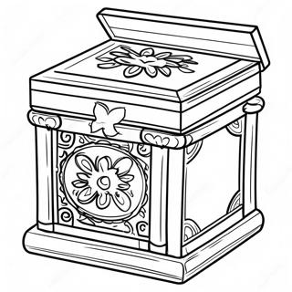 Generous Tzedakah Box Coloring Page 62484-50102