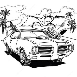 Pontiac Gto Coloring Pages