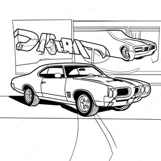 Pontiac Gto Coloring Pages