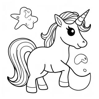 Unicorn Food Coloring Page 62563-50163