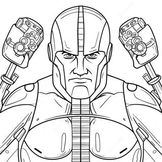 Titan Speakerman Coloring Pages