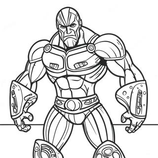 Titan Speakerman Coloring Page 6256-5107