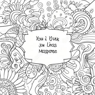 Motivational Quotes Coloring Page 62584-50181