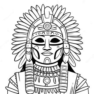 Kachina Doll Traditional Coloring Page 62623-50211