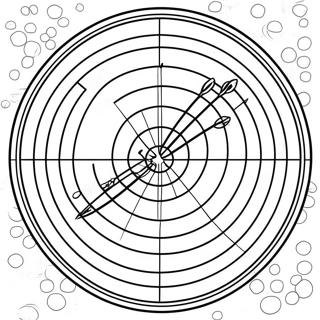 Archery Target Coloring Page 62653-50233