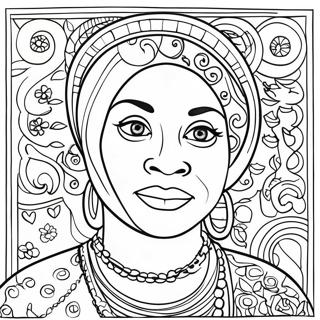 Faith Ringgold Coloring Page 62663-50244