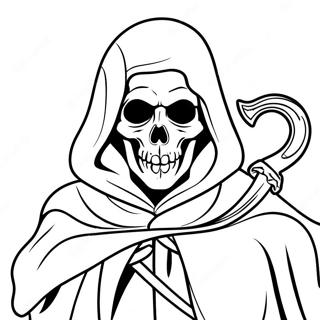 Grim Reaper Coloring Page 6266-5109