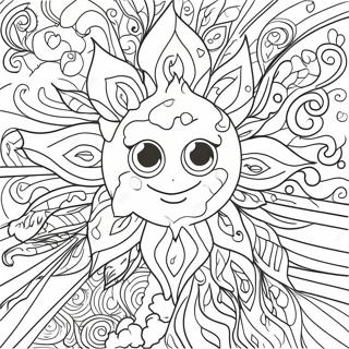 Fiery Ember Coloring Page 62754-50315