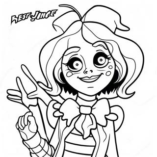 Lydia Deetz Beetlejuice Coloring Page 62763-50323