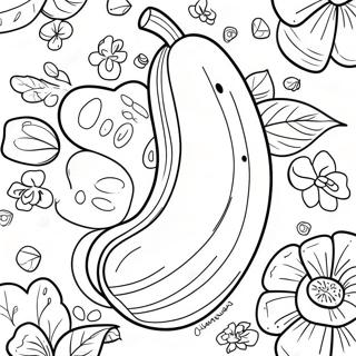 Cucumber Coloring Page 62773-50330