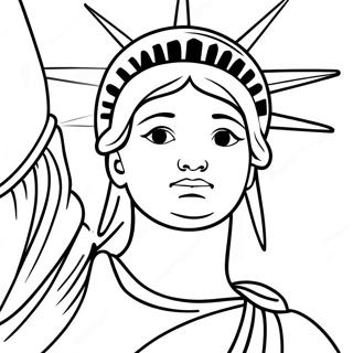 Statue Of Liberty Coloring Page 6277-5122