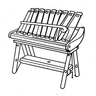 Xylophone Coloring Page 62793-50345